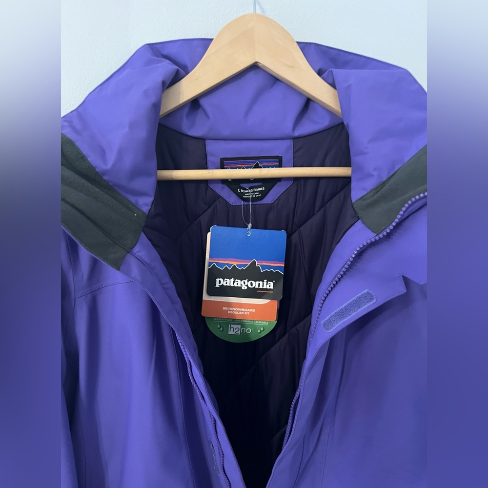 NWT Purple Patagonia Ski Jacket